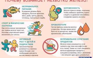 Как не допустить дефицит железа в организме