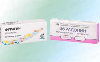 Фурадонин и фурагин