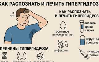 Как бороться с повышенной потливостью: советы и рекомендации