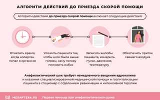 Что такое анафилактический шок и как оказать первую помощь при этом состоянии