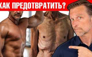 Как бороться с потерей мышц из-за старения и поддерживать здоровье
